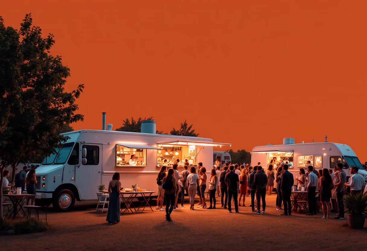 image of food truck event